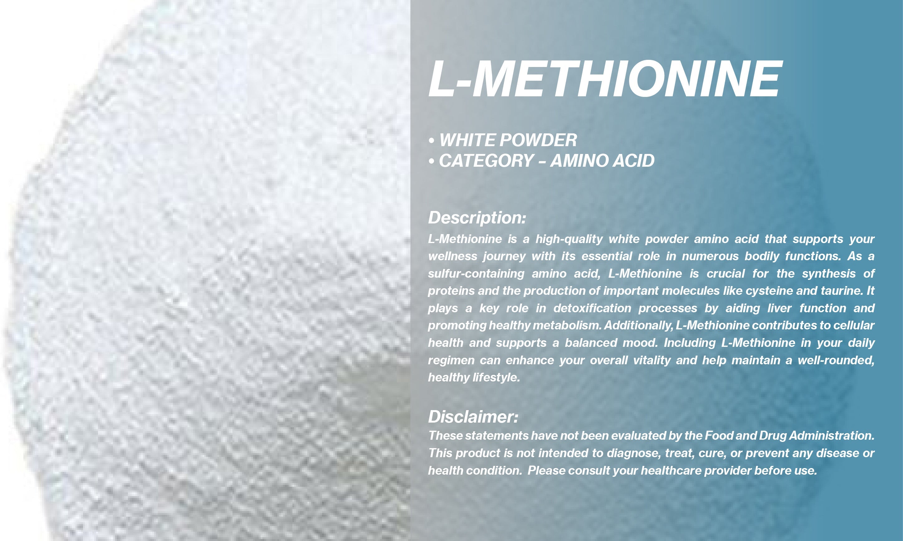 Buy l Methionine