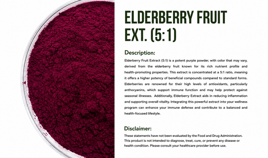 ELDERBERRY FRUIT EXTRACT 5:1