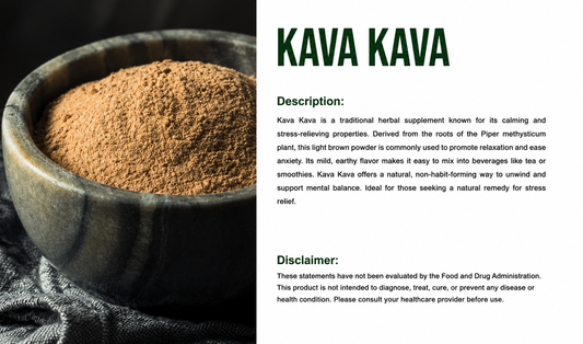 KAVA KAVA ROOT POWDER