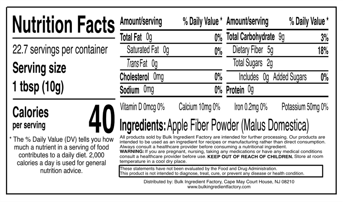 APPLE FIBER