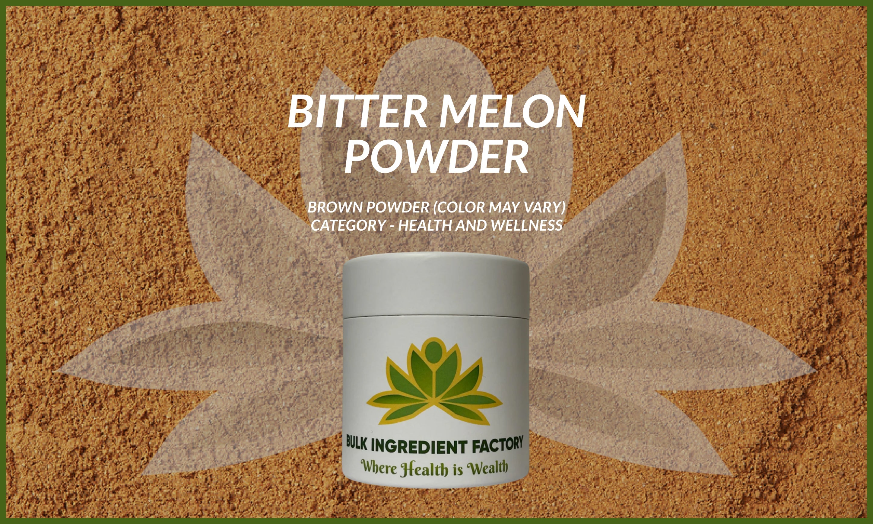 Bitter Melon Powder