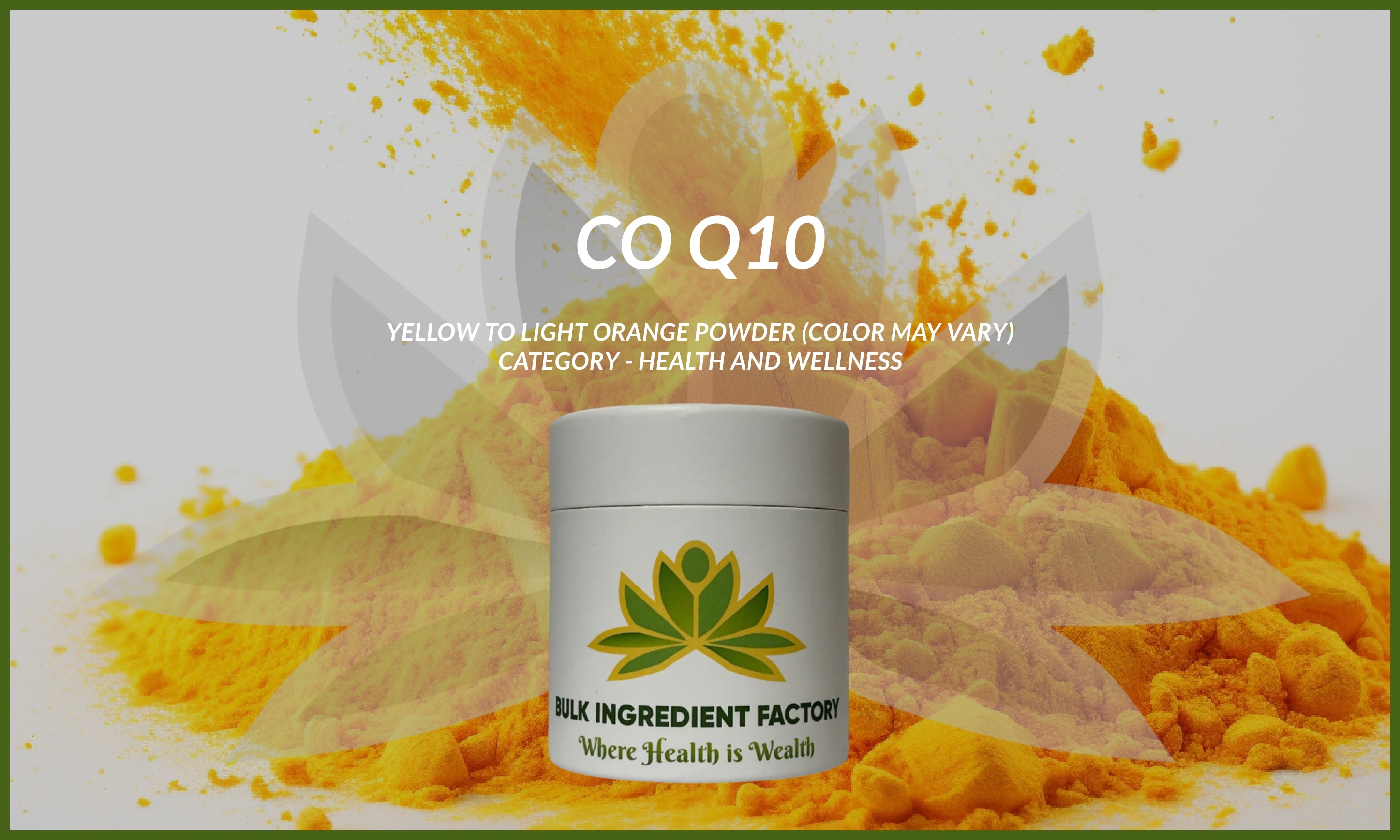 Buy Coenzyme Q10 Powder​