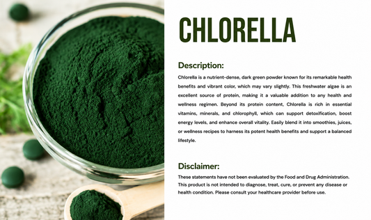Chlorella powder
