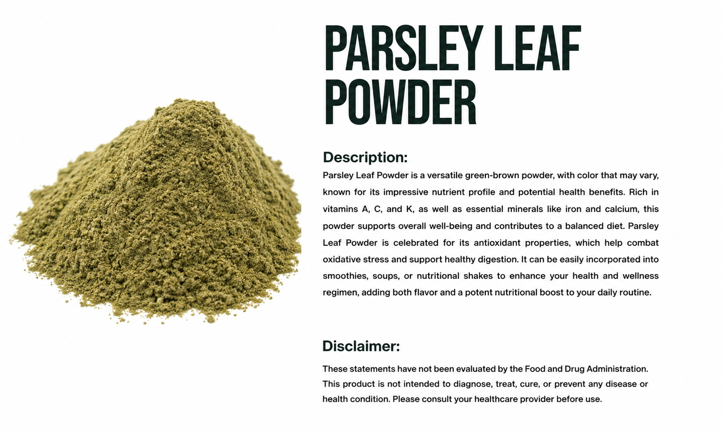 PARSLEY LEAF POWDER
