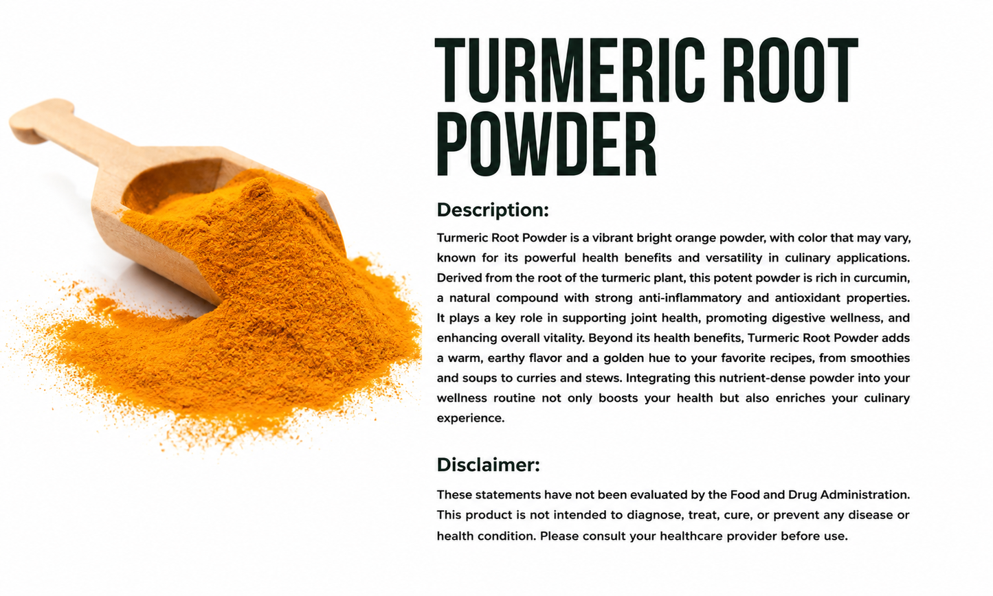 TURMERIC ROOT POWDER